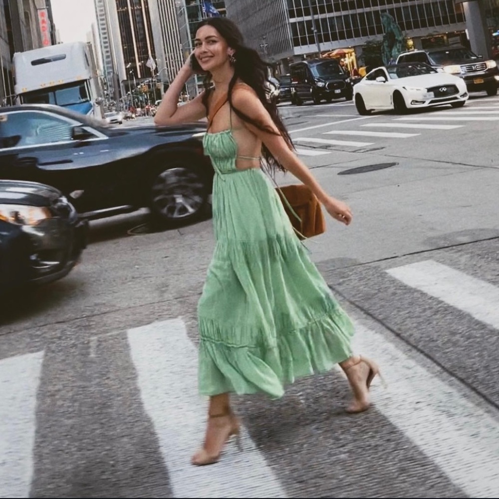 Free People taking sides maxi dress